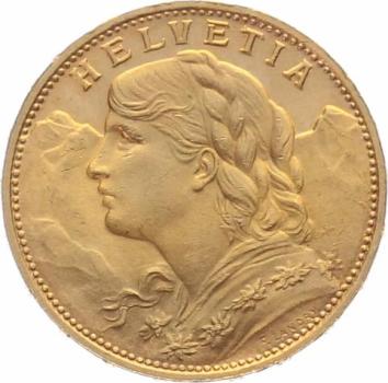 20 Franken 1926 B - Vreneli RAR